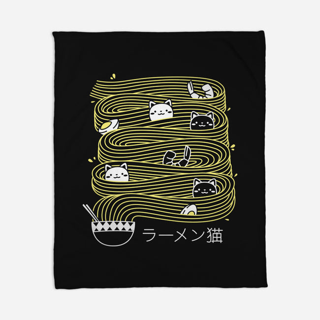 Ramen Lines Minimalist-none fleece blanket-tobefonseca