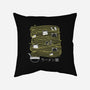 Ramen Lines Minimalist-none removable cover w insert throw pillow-tobefonseca