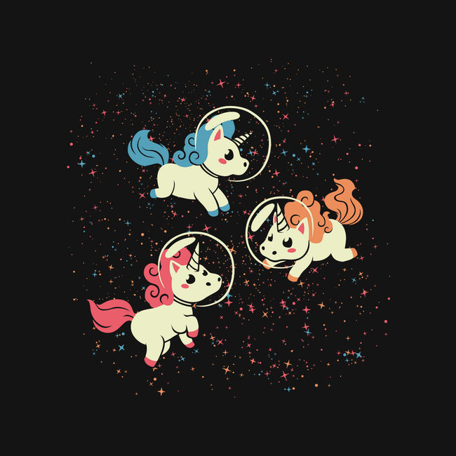 Space Unicorn-none polyester shower curtain-tobefonseca