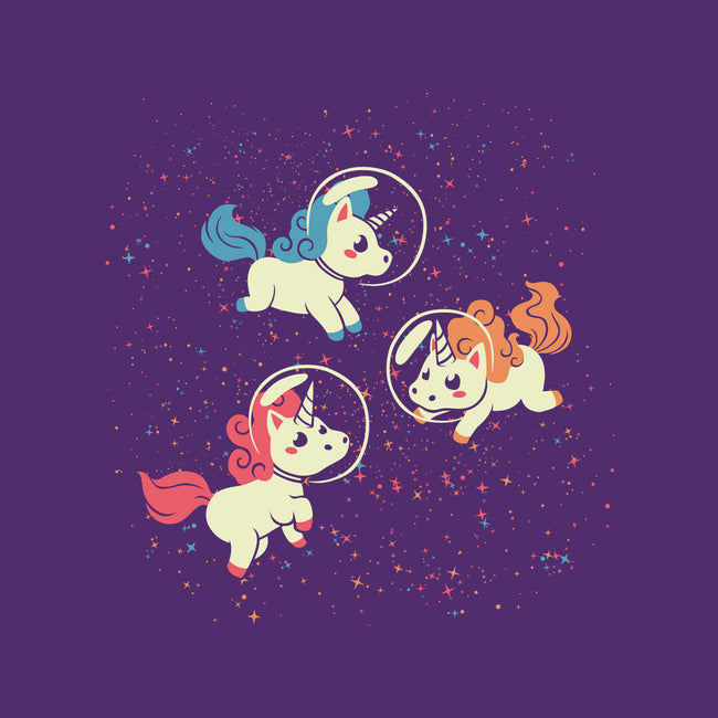 Space Unicorn-womens fitted tee-tobefonseca