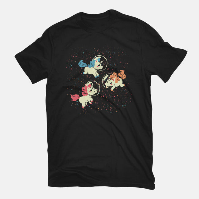 Space Unicorn-mens basic tee-tobefonseca