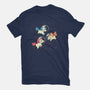 Space Unicorn-womens basic tee-tobefonseca
