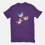 Space Unicorn-womens basic tee-tobefonseca