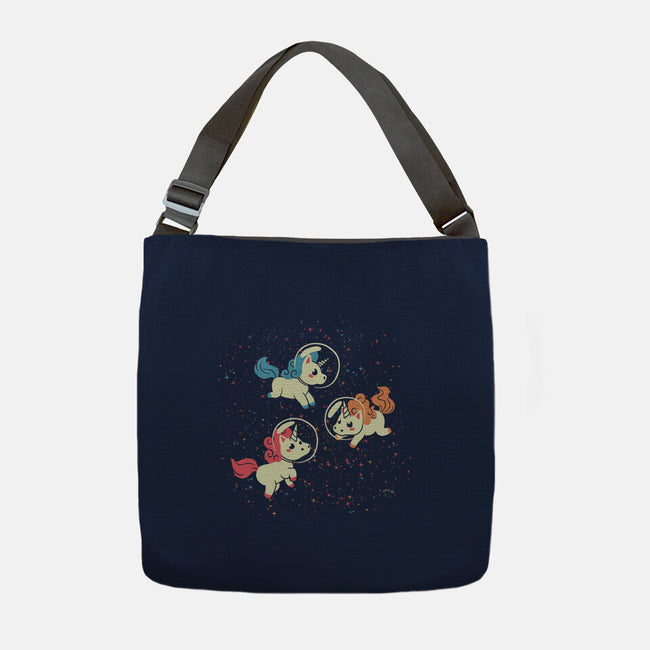 Space Unicorn-none adjustable tote bag-tobefonseca