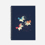 Space Unicorn-none dot grid notebook-tobefonseca