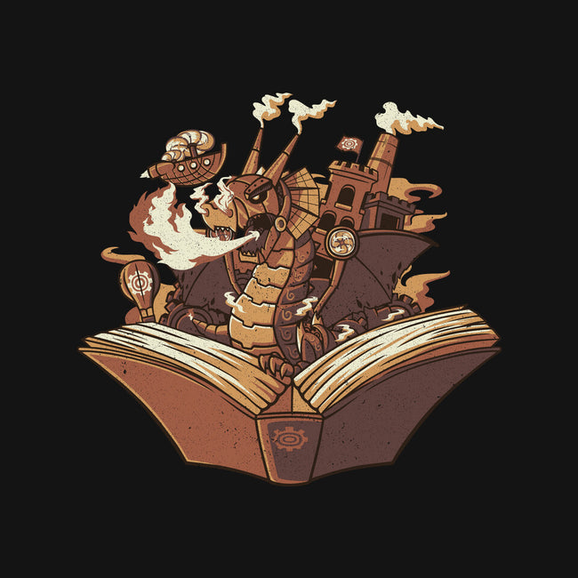 Steampunk Dragon-youth crew neck sweatshirt-tobefonseca