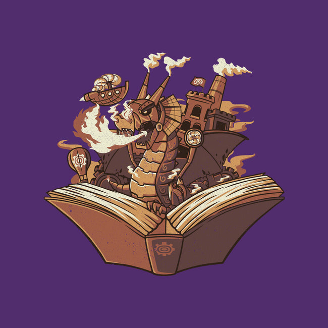 Steampunk Dragon-none drawstring bag-tobefonseca