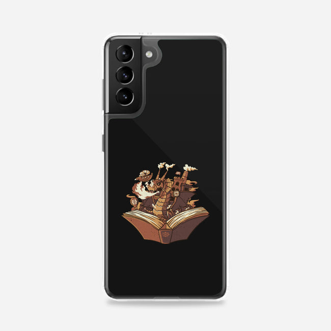 Steampunk Dragon-samsung snap phone case-tobefonseca