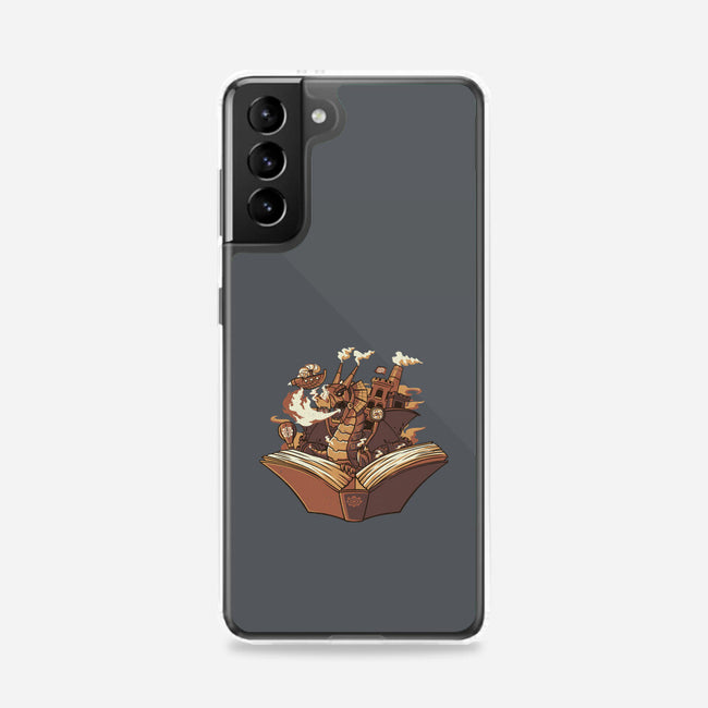 Steampunk Dragon-samsung snap phone case-tobefonseca