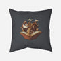 Steampunk Dragon-none removable cover w insert throw pillow-tobefonseca
