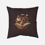 Steampunk Dragon-none removable cover w insert throw pillow-tobefonseca