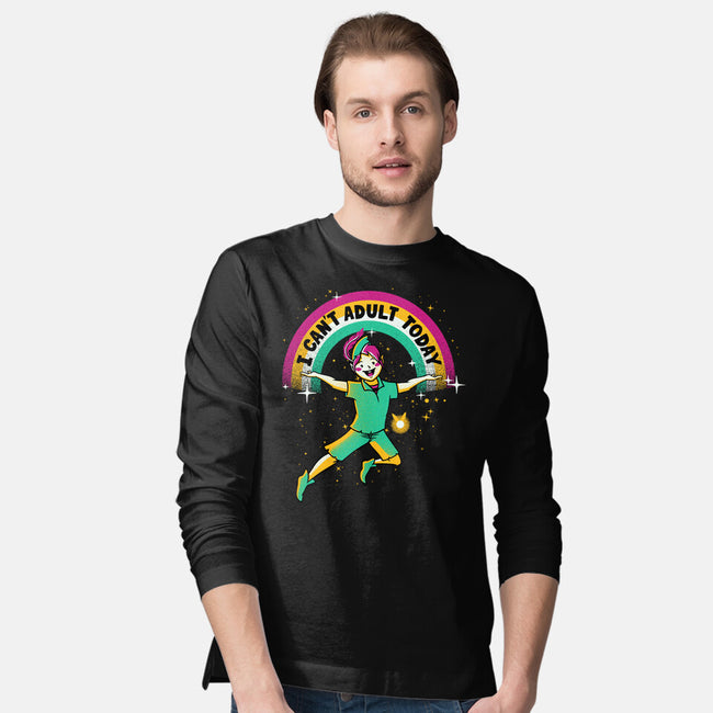 No Adulting-mens long sleeved tee-tobefonseca