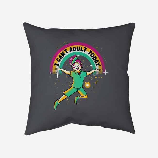 No Adulting-none removable cover w insert throw pillow-tobefonseca