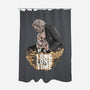 Long Time-none polyester shower curtain-MarianoSan