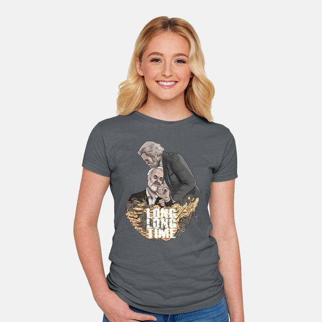 Long Time-womens fitted tee-MarianoSan