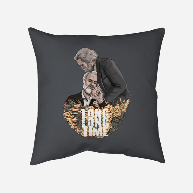 Long Time-none removable cover w insert throw pillow-MarianoSan