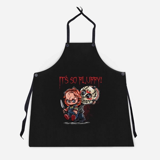 Slash Fluffy-unisex kitchen apron-zascanauta