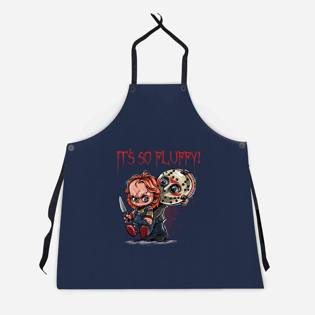 Slash Fluffy-unisex kitchen apron-zascanauta