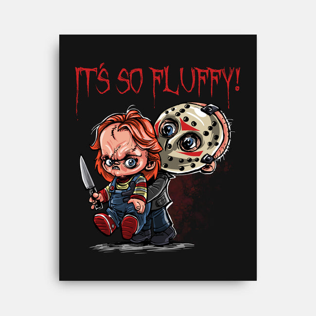 Slash Fluffy-none stretched canvas-zascanauta