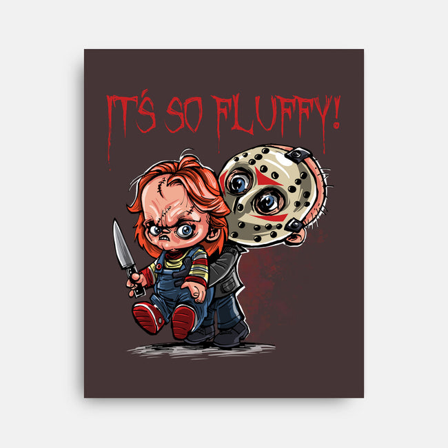Slash Fluffy-none stretched canvas-zascanauta