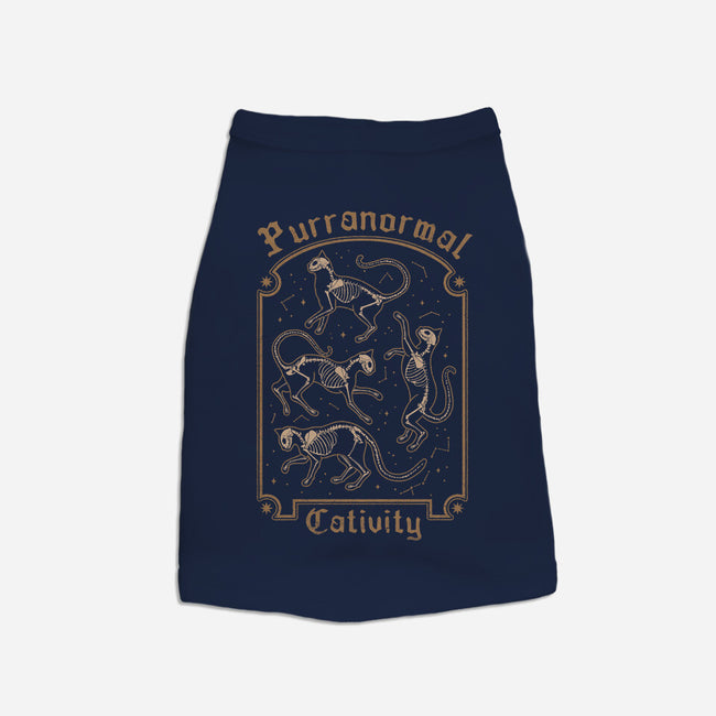 Purranormal Activity-dog basic pet tank-Thiago Correa