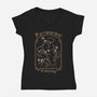 Purranormal Activity-womens v-neck tee-Thiago Correa