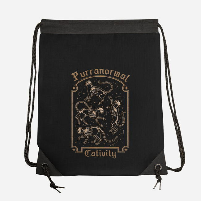 Purranormal Activity-none drawstring bag-Thiago Correa