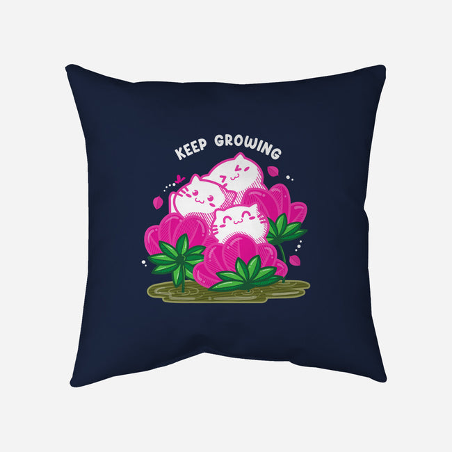 Keep Growing-none removable cover w insert throw pillow-bloomgrace28