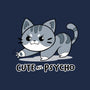 Cute But Psycho Cat-none removable cover throw pillow-Ca Mask