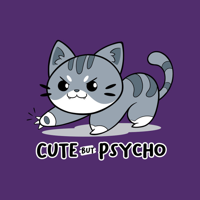 Cute But Psycho Cat-none stretched canvas-Ca Mask