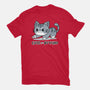 Cute But Psycho Cat-mens heavyweight tee-Ca Mask
