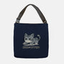 Cute But Psycho Cat-none adjustable tote bag-Ca Mask