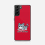 Cute But Psycho Cat-samsung snap phone case-Ca Mask