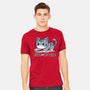 Cute But Psycho Cat-mens heavyweight tee-Ca Mask