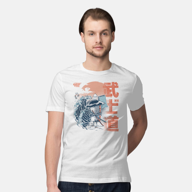 Samurai Sushi-mens premium tee-IKILO