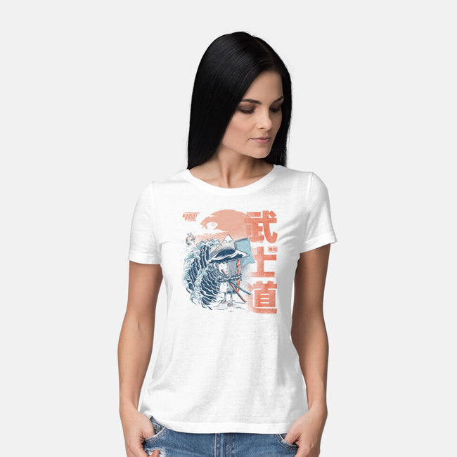 Samurai Sushi-womens basic tee-IKILO