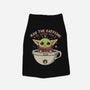 May The Caffeine Be With You-dog basic pet tank-erion_designs