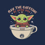 May The Caffeine Be With You-none fleece blanket-erion_designs