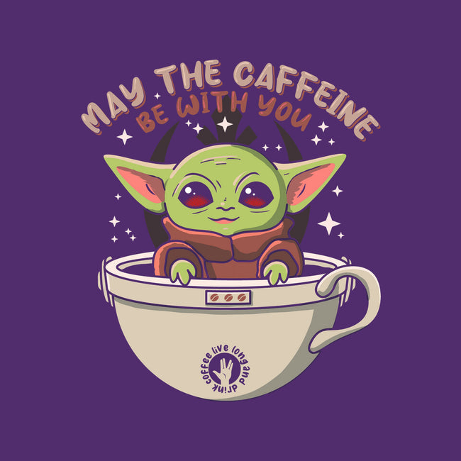 May The Caffeine Be With You-none fleece blanket-erion_designs