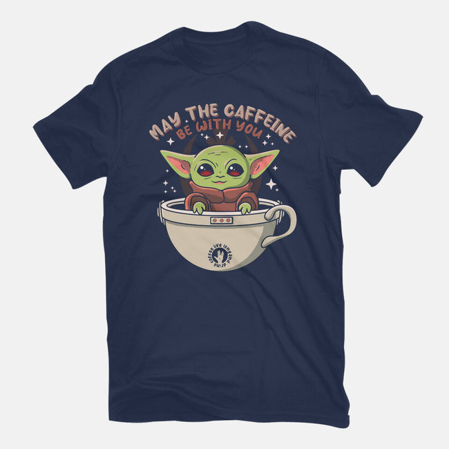 May The Caffeine Be With You-mens heavyweight tee-erion_designs