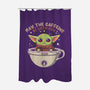May The Caffeine Be With You-none polyester shower curtain-erion_designs