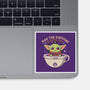 May The Caffeine Be With You-none glossy sticker-erion_designs