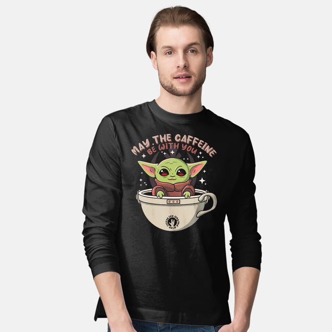 May The Caffeine Be With You-mens long sleeved tee-erion_designs