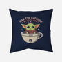May The Caffeine Be With You-none removable cover throw pillow-erion_designs