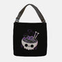 Creepy Ramen-none adjustable tote bag-xMorfina