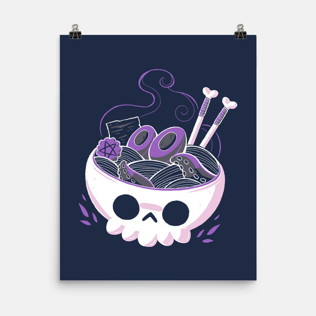 Creepy Ramen-none matte poster-xMorfina