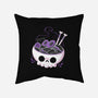 Creepy Ramen-none removable cover w insert throw pillow-xMorfina