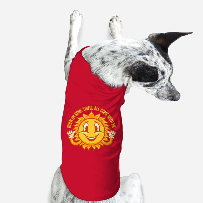 Sun Gone-dog basic pet tank-Nickbeta Designs