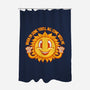 Sun Gone-none polyester shower curtain-Nickbeta Designs