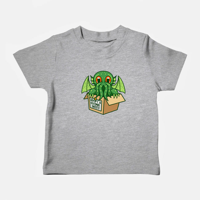 Adopt A Cosmic Entity-baby basic tee-Nickbeta Designs